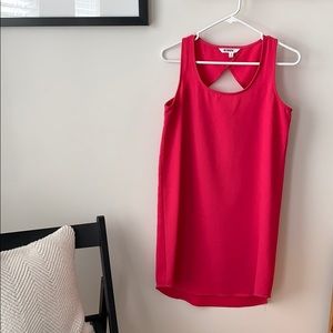 BB Dakota Hot Pink Shift Dress